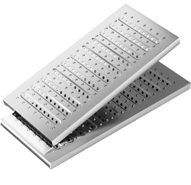 感城镇不锈钢沟盖板展示